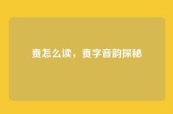 赉怎么读，赉字音韵探秘