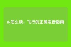 fly怎么读，飞行的正确发音指南
